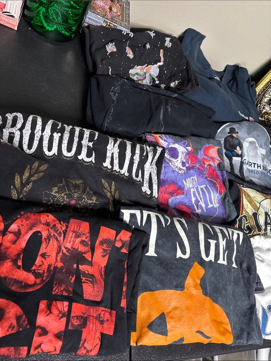 Source Unknown Tops - Bundle 10 Graphic Tee T-shirt Reseller Various Size Lot Variety Band Team Unisex